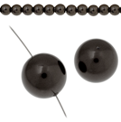 36 perles de crystal SW 3 mm rondes noires - Cliquez sur l'Image pour la Fermer